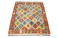 Maimana Kilim Afghan Rug – Amber Canvas