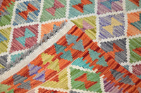 Maimana Kilim Afghan Rug – Amber Canvas