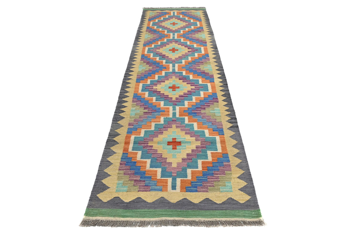 Maimana Kilim Afghan Runner Rug – Desert Meridian