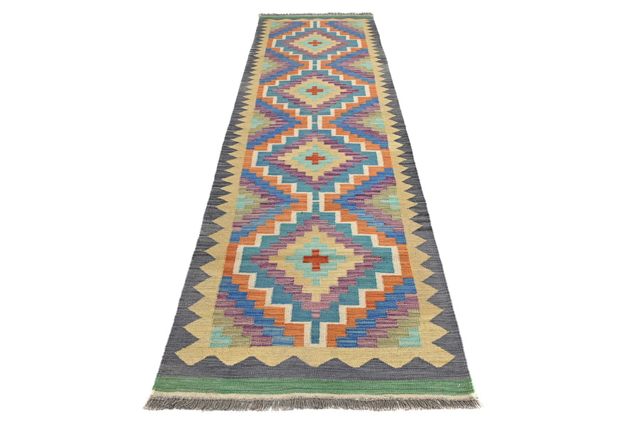 Maimana Kilim Afghan Rug – Desert Meridian