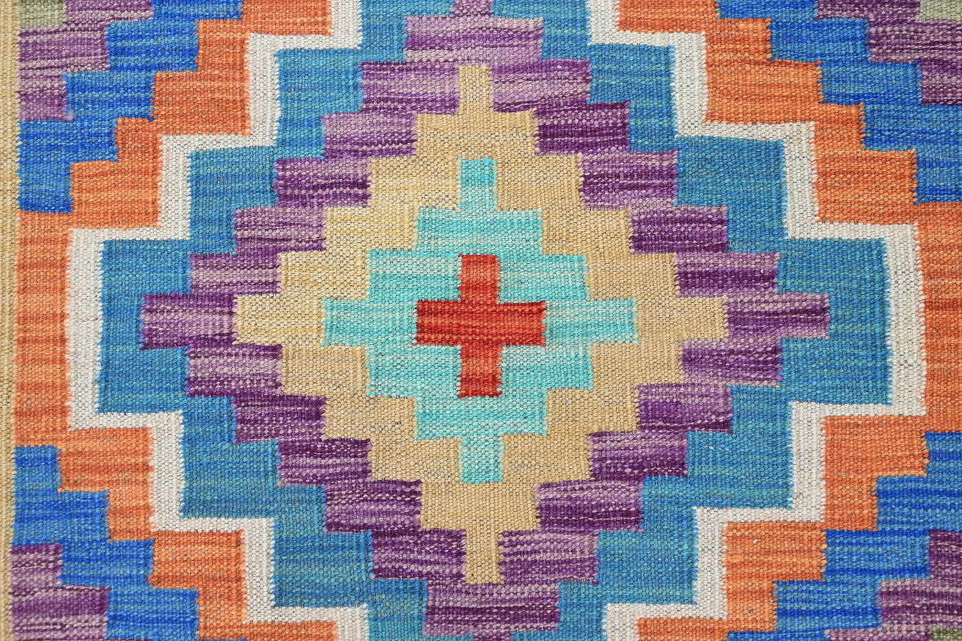 Maimana Kilim Afghan Runner Rug – Desert Meridian
