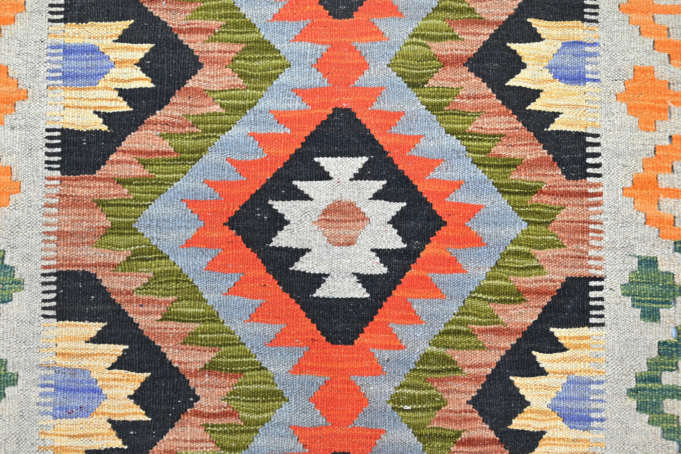 Maimana Kilim Afghan Runner Rug – Granite Journey