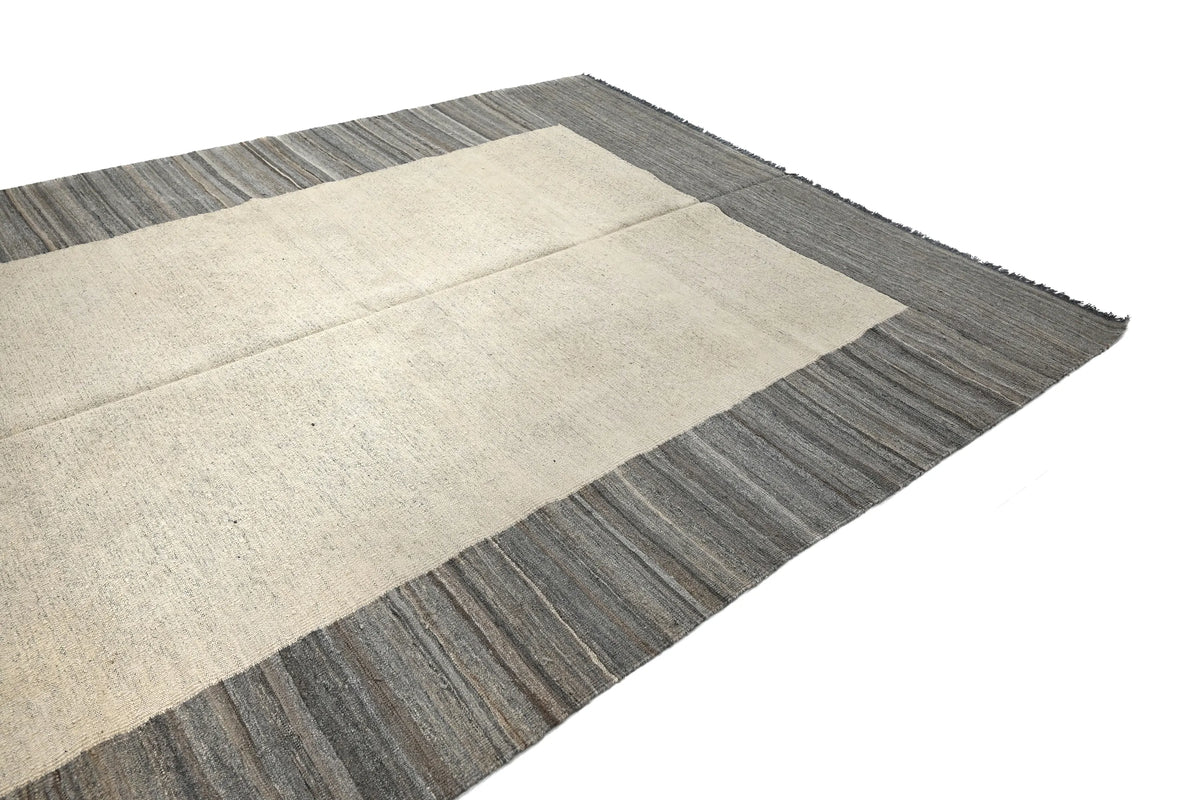 Kilim Afghan Rug – Ashen Frame