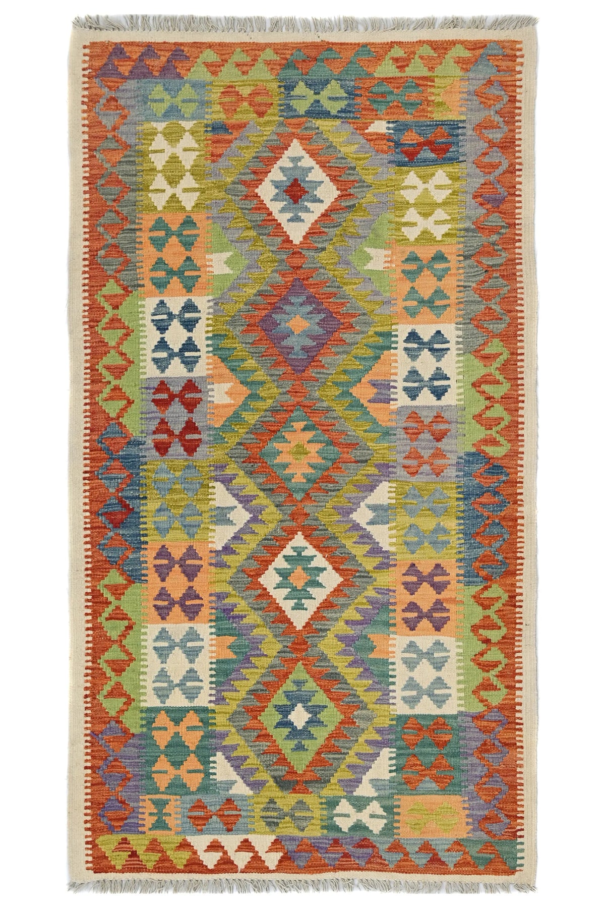 Maimana Kilim Afghan Runner Rug – Cedar Trail