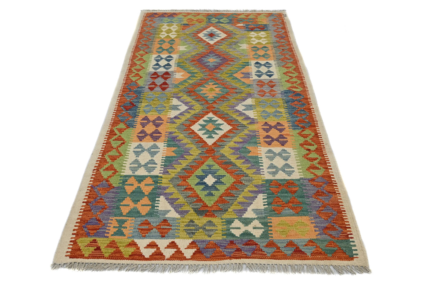 Maimana Kilim Afghan Runner Rug – Cedar Trail