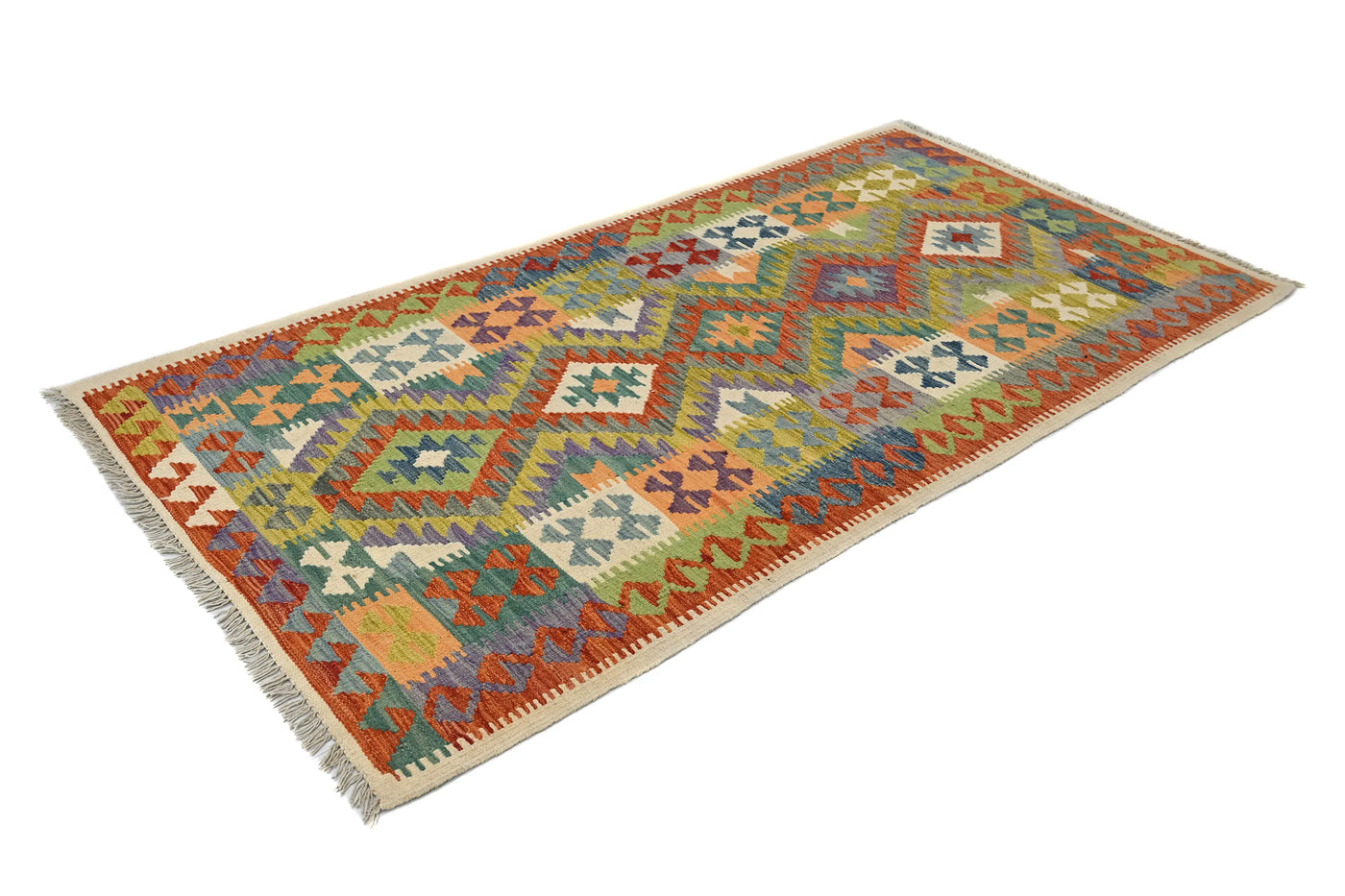 Maimana Kilim Afghan Runner Rug – Cedar Trail