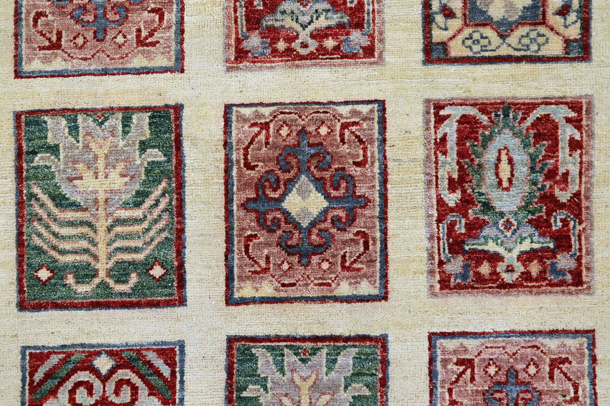 Khorjin Afghan Rug – Sandstone Panel