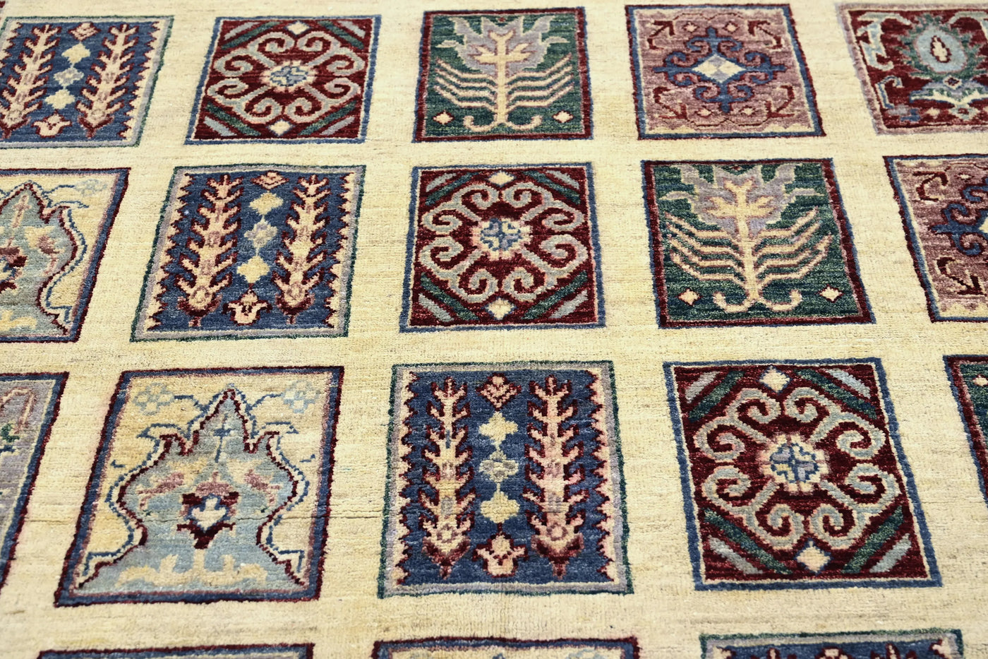 Khorjin Afghan Rug – Sandstone Panel