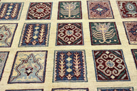 Khorjin Afghan Rug – Sandstone Panel