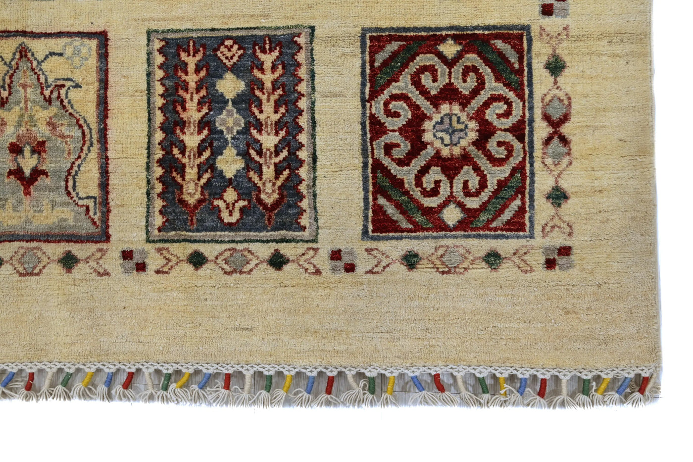 Khorjin Afghan Rug – Sandstone Panel