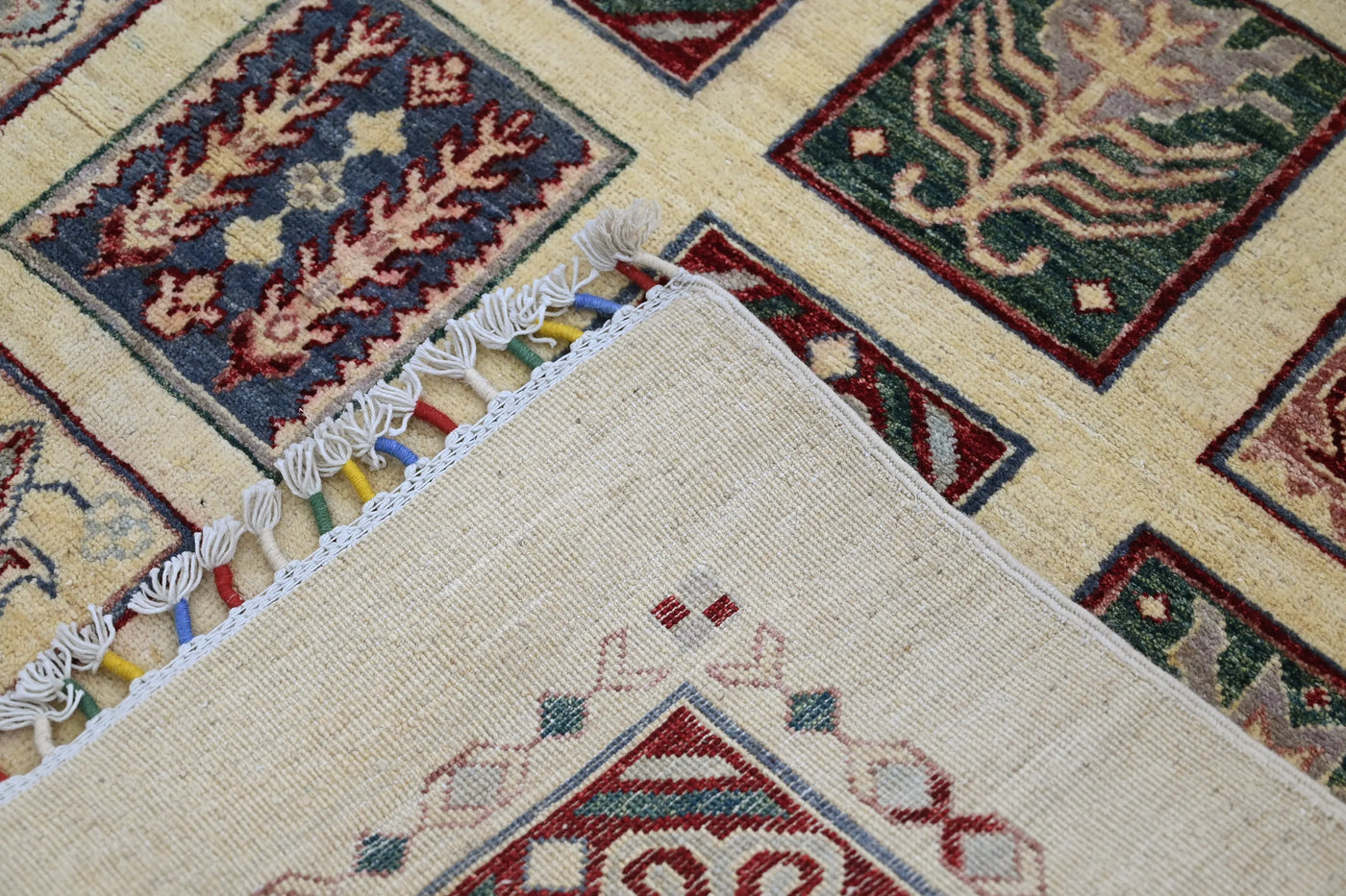 Khorjin Afghan Rug – Sandstone Panel