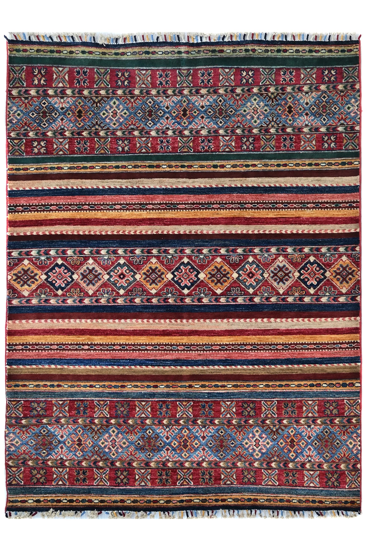Khorjin Afghan Rug – Tribal Horizon