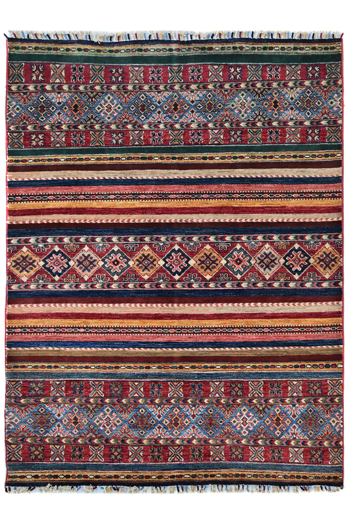 Khorjin Afghan Rug – Tribal Horizon