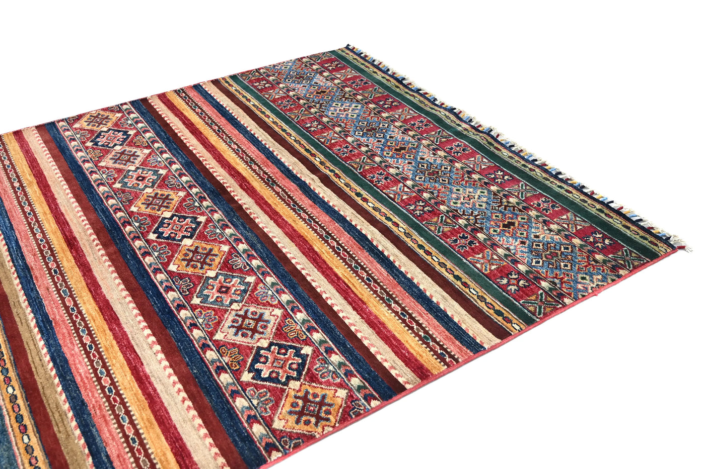 Khorjin Afghan Rug – Tribal Horizon