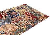 Khorjin Afghan Rug – Majestic Patchwork