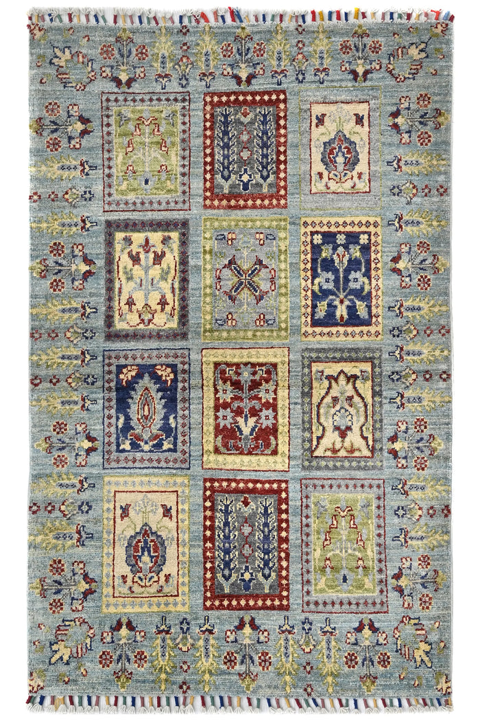 Khorjin Afghan Rug – Celeste Mosaic