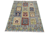 Khorjin Afghan Rug – Celeste Mosaic