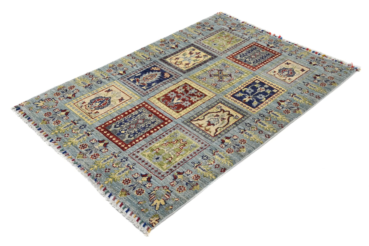 Khorjin Afghan Rug – Celeste Mosaic