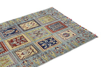 Khorjin Afghan Rug – Celeste Mosaic