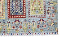 Khorjin Afghan Rug – Celeste Mosaic