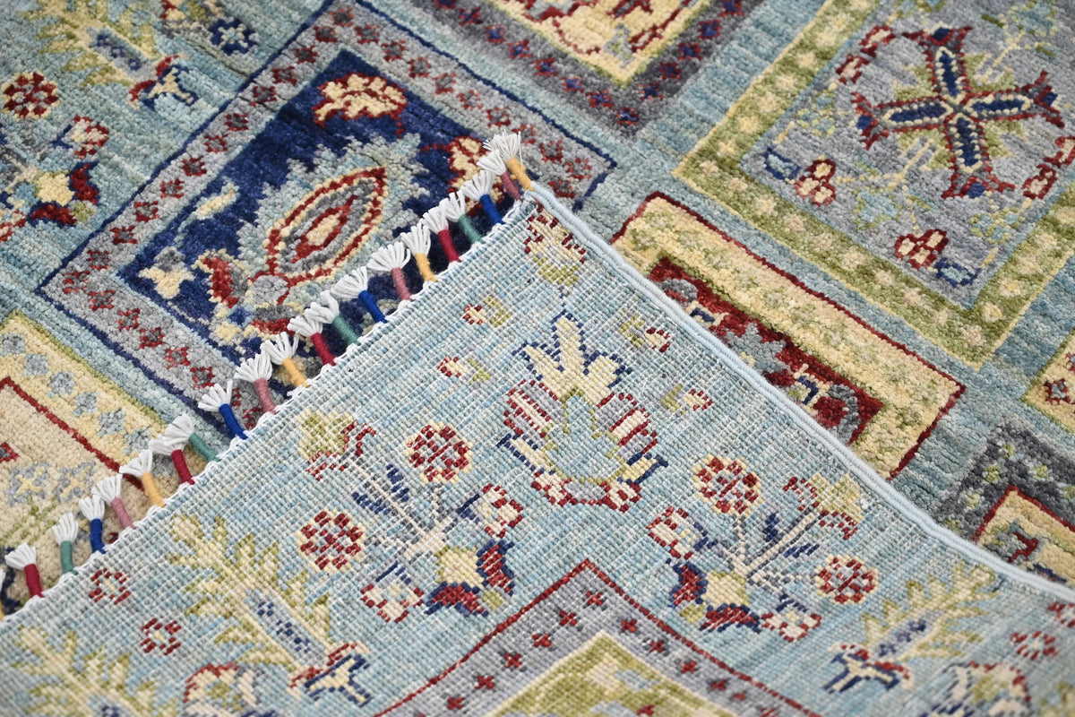 Khorjin Afghan Rug – Celeste Mosaic