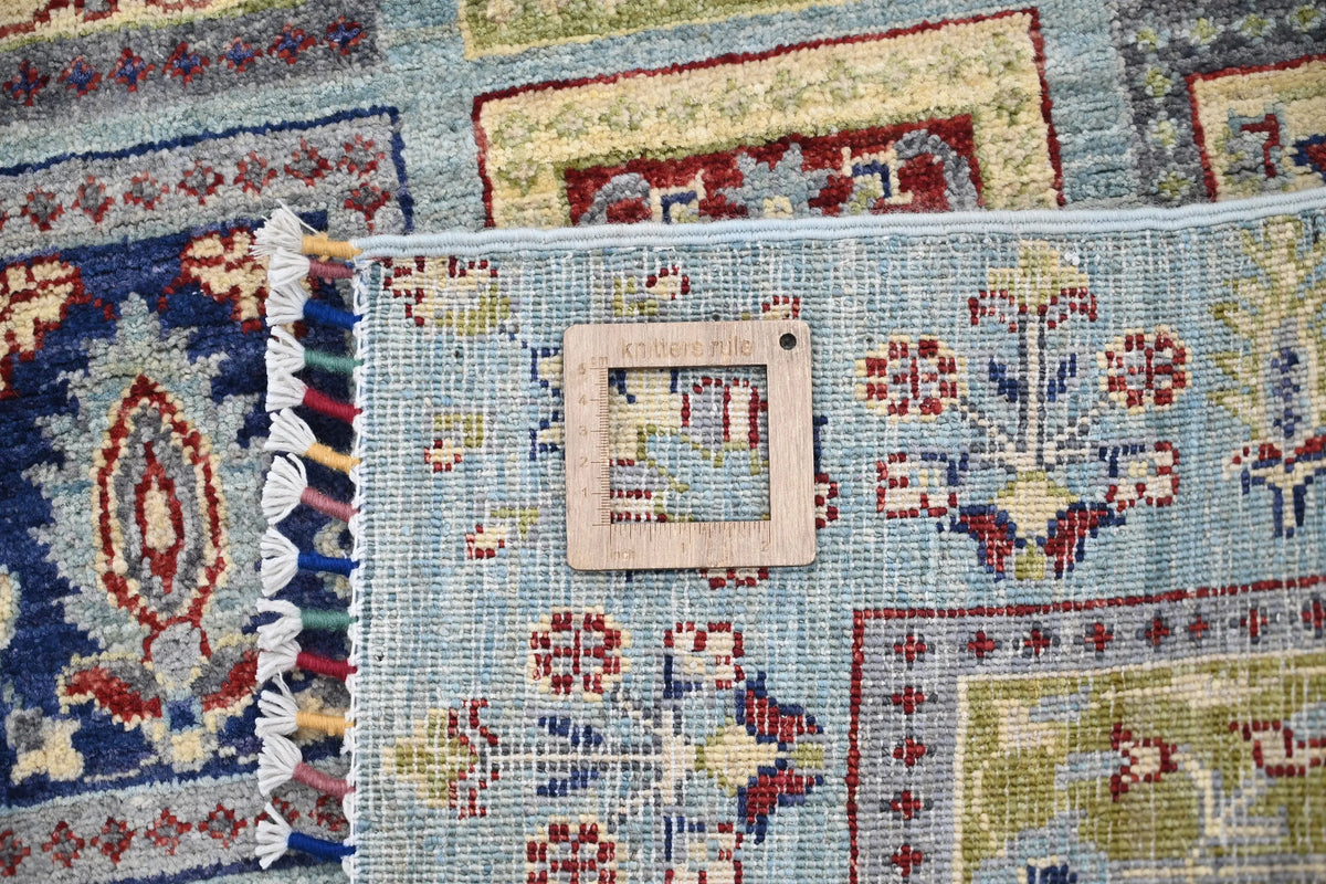 Khorjin Afghan Rug – Celeste Mosaic