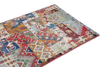 Khorjin Afghan Rug – Elegant Collage