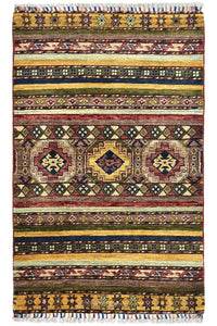 Khorjin Afghan Rug – Amber Horizon