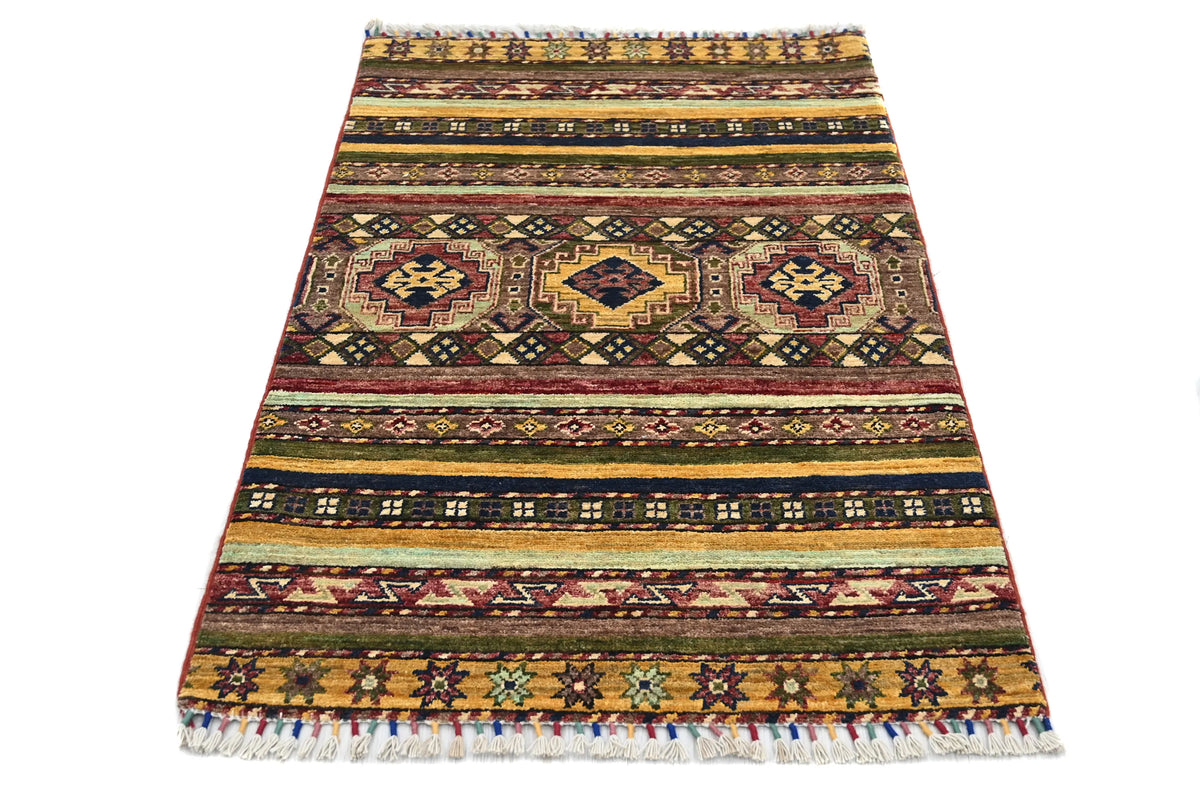 Khorjin Afghan Rug – Amber Horizon