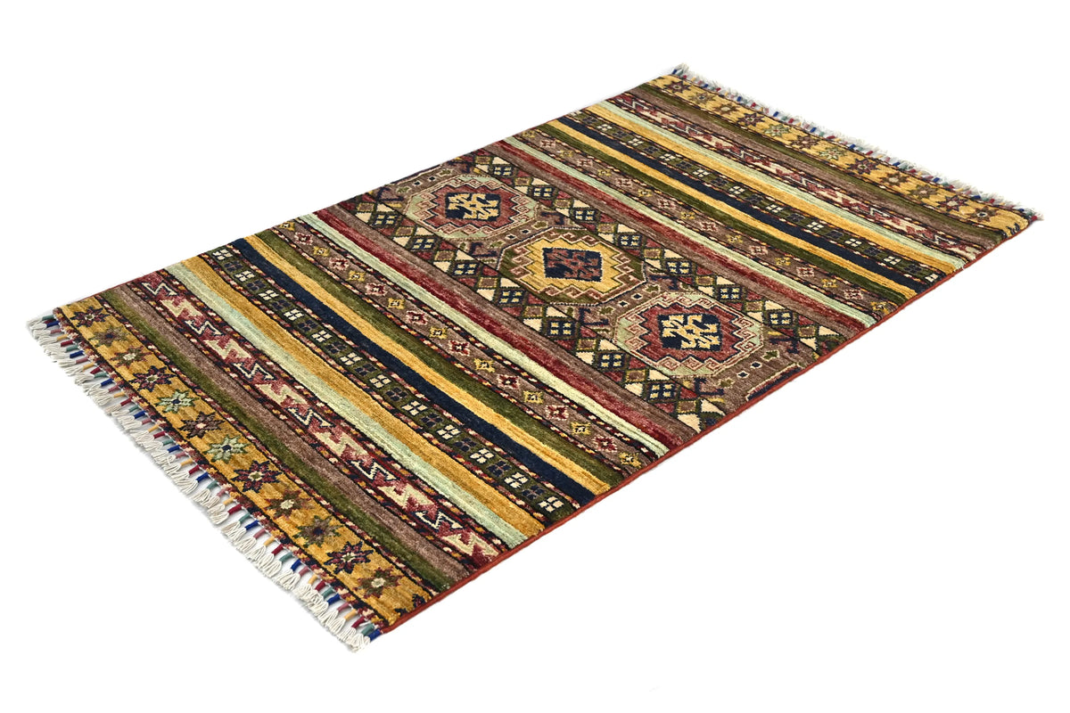 Khorjin Afghan Rug – Amber Horizon