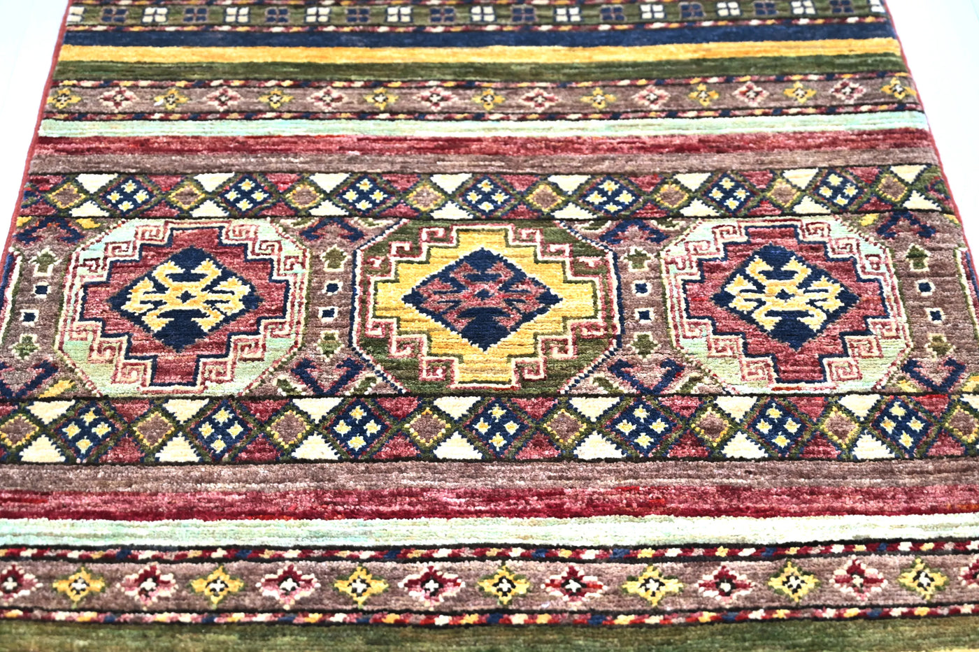Khorjin Afghan Rug – Amber Horizon