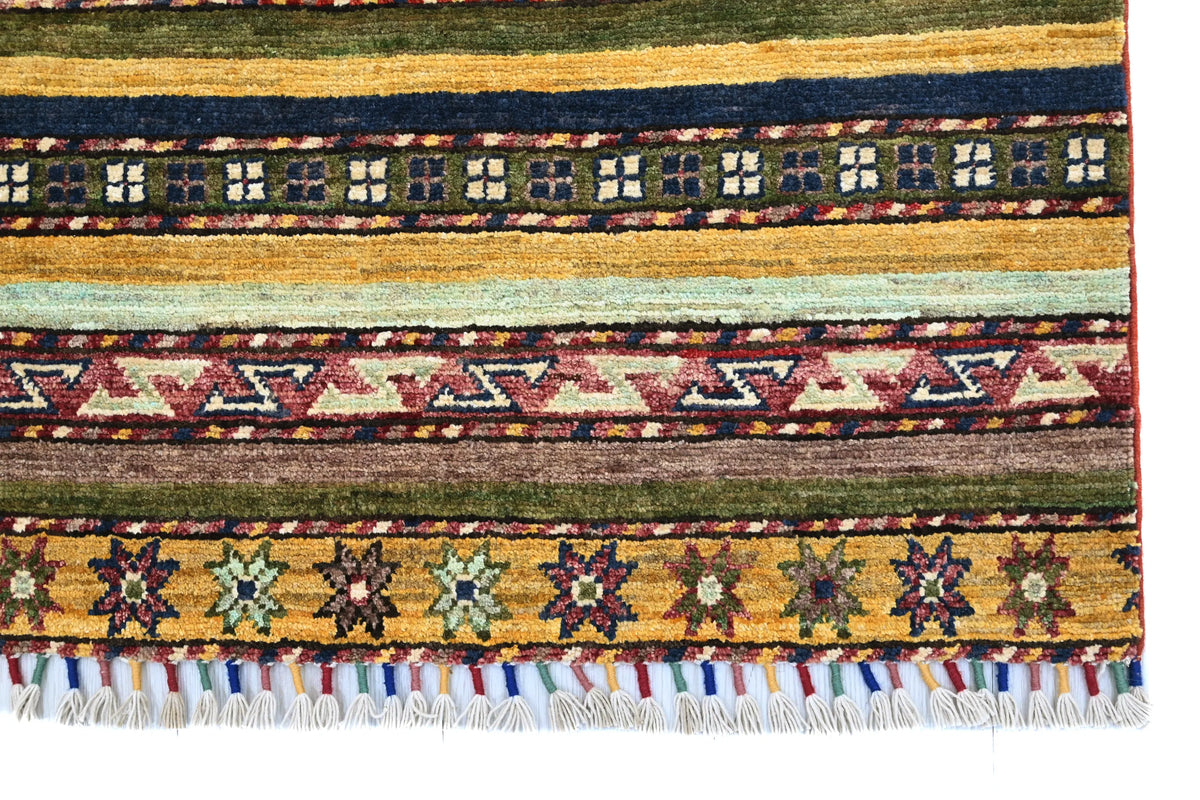 Khorjin Afghan Rug – Amber Horizon
