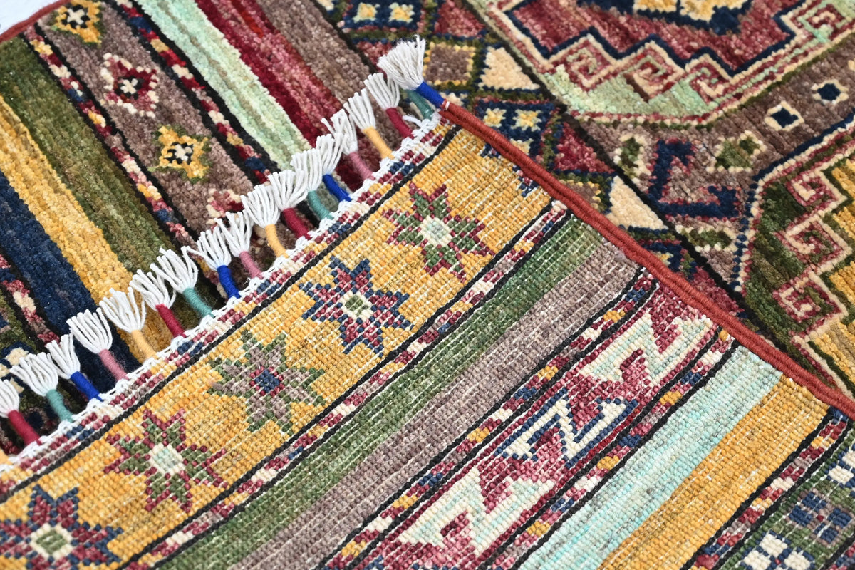 Khorjin Afghan Rug – Amber Horizon
