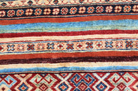 Khorjin Afghan Rug – Crimson Horizon