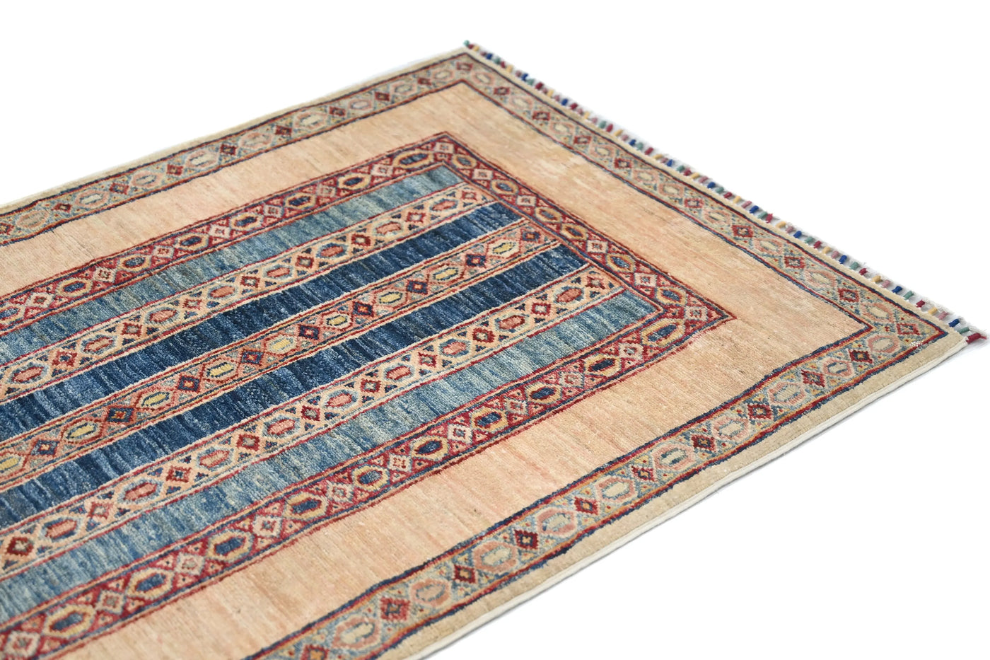 Khorjin Afghan Rug – Indigo Vista