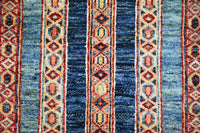 Khorjin Afghan Rug – Indigo Vista