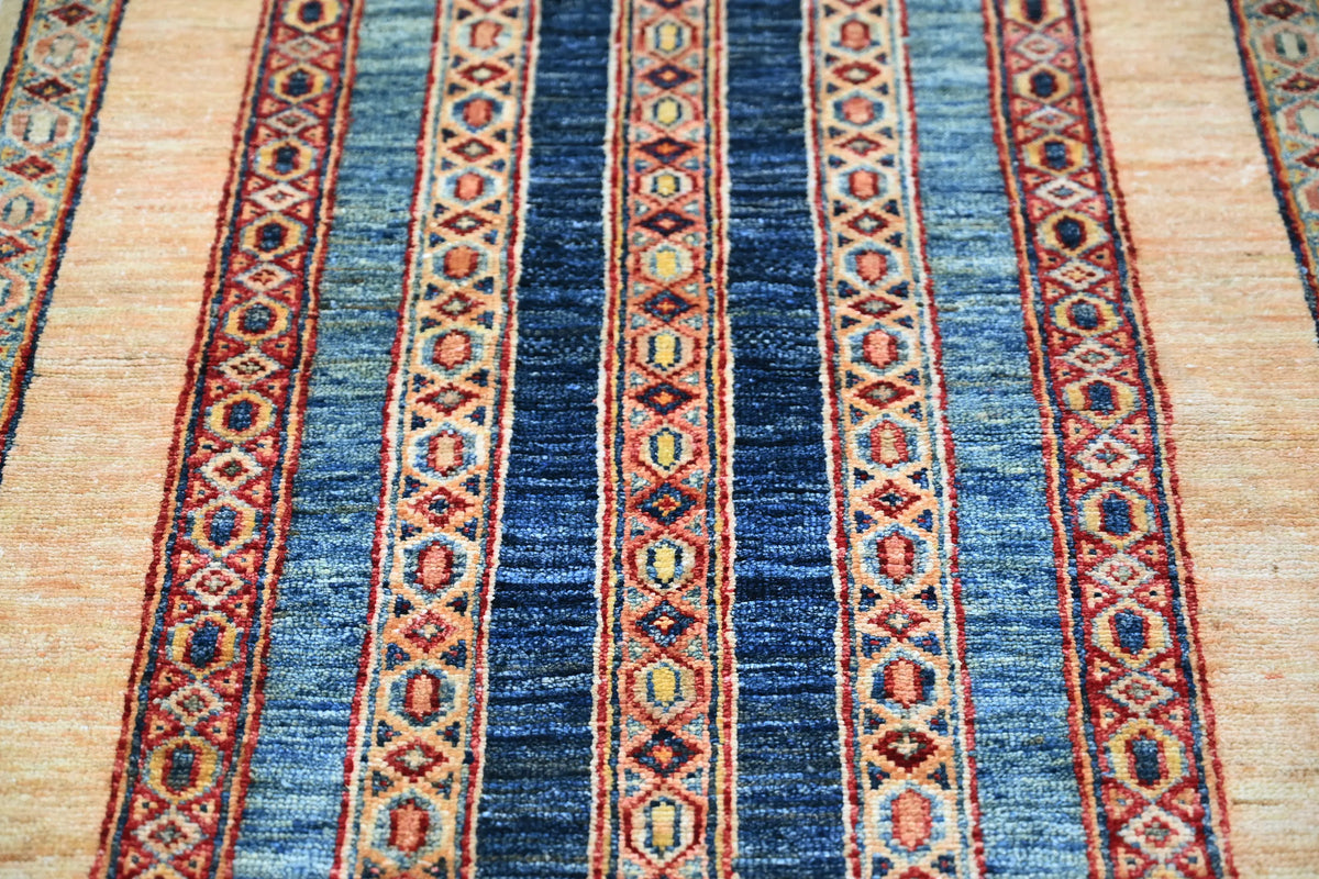 Khorjin Afghan Rug – Indigo Vista
