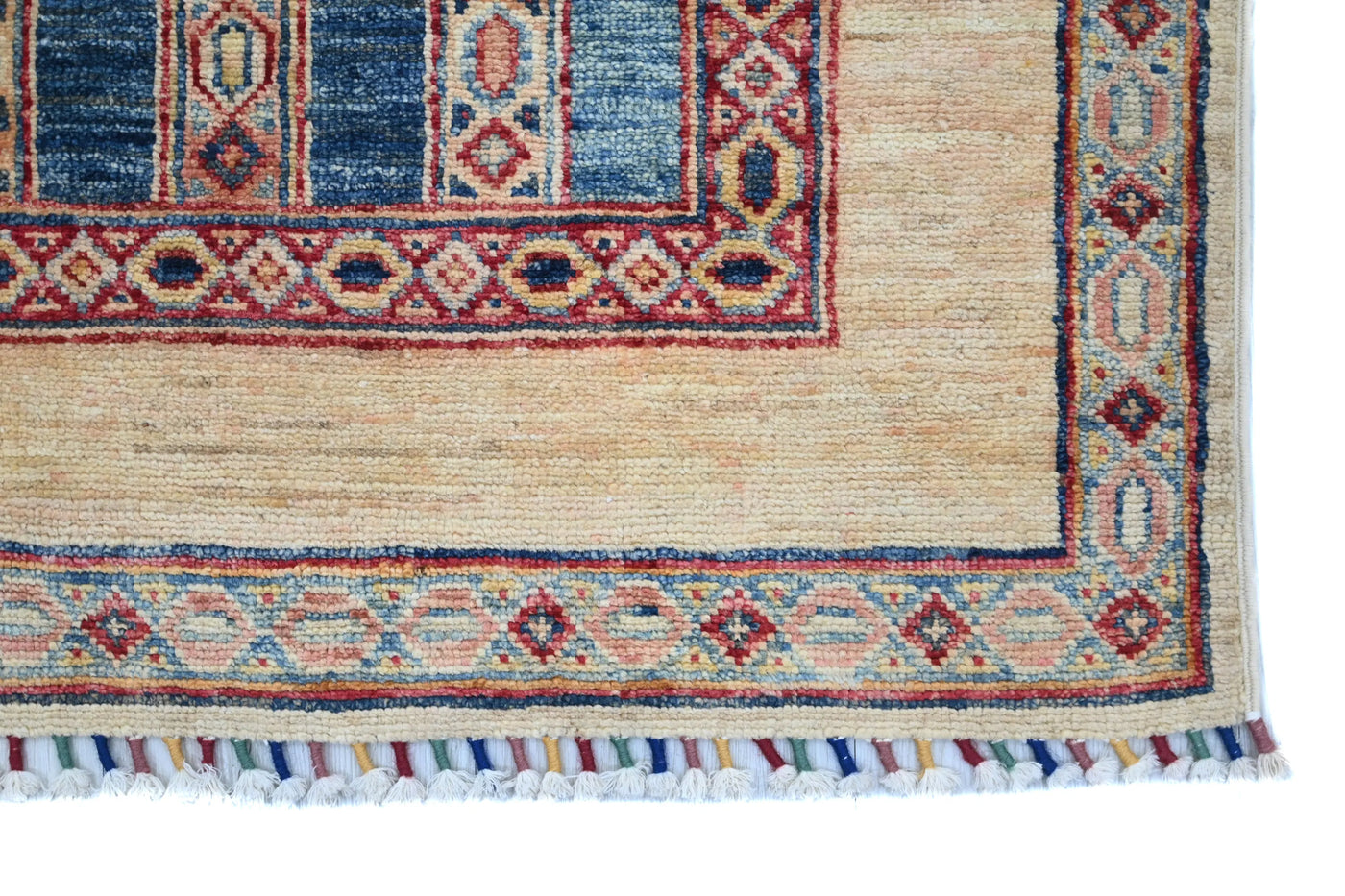 Khorjin Afghan Rug – Indigo Vista