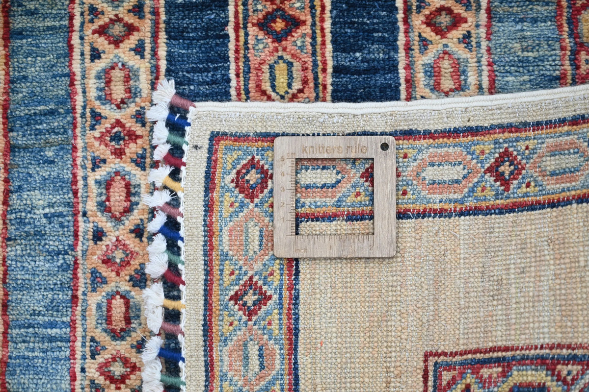 Khorjin Afghan Rug – Indigo Vista