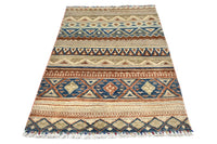 Khorjin Afghan Rug – Earth & Sky Horizon