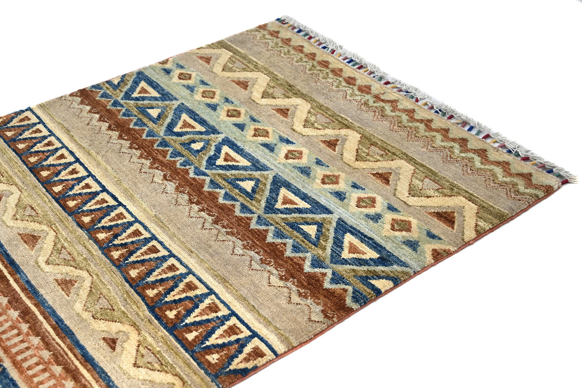 Khorjin Afghan Rug – Earth & Sky Horizon