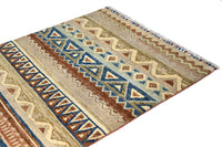 Khorjin Afghan Rug – Earth & Sky Horizon