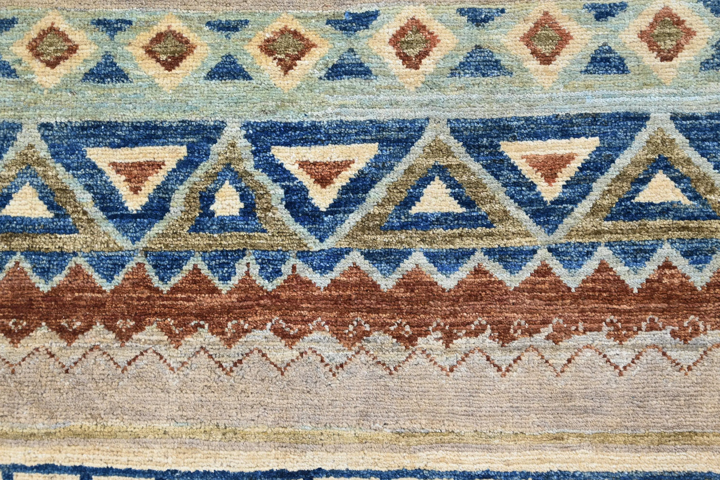 Khorjin Afghan Rug – Earth & Sky Horizon
