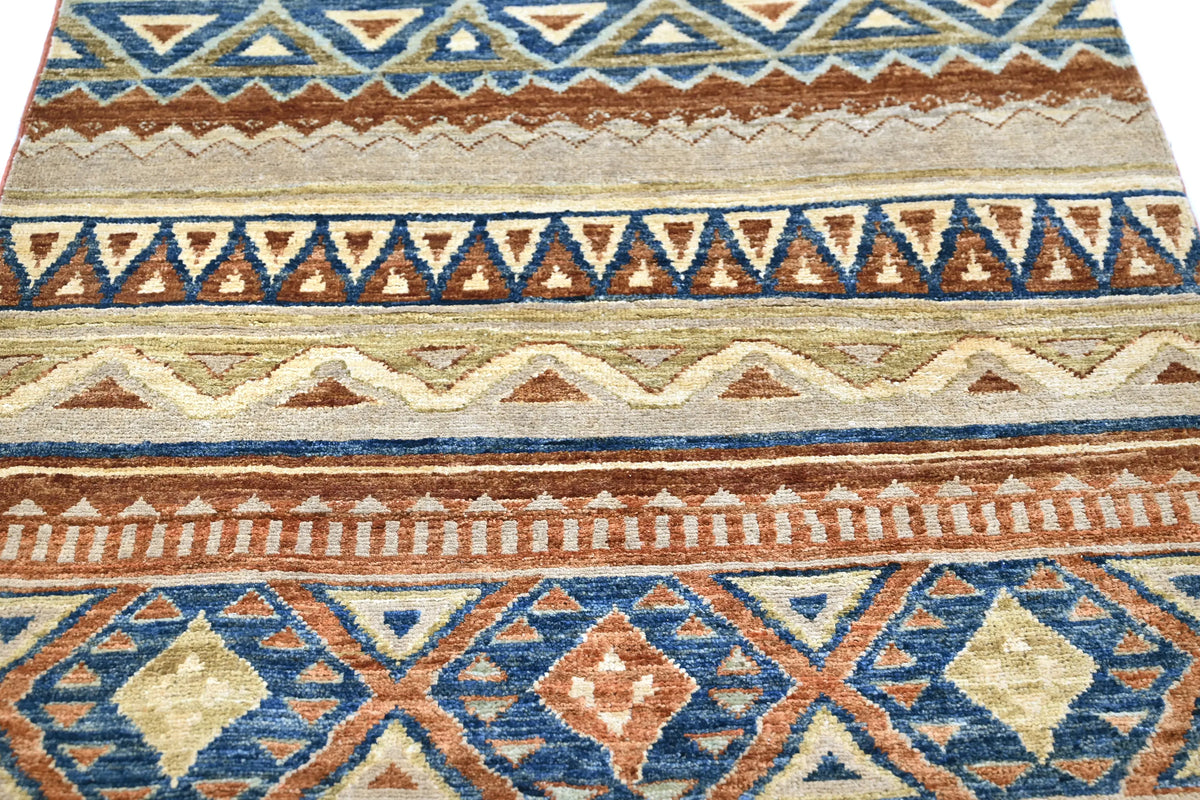 Khorjin Afghan Rug – Earth & Sky Horizon