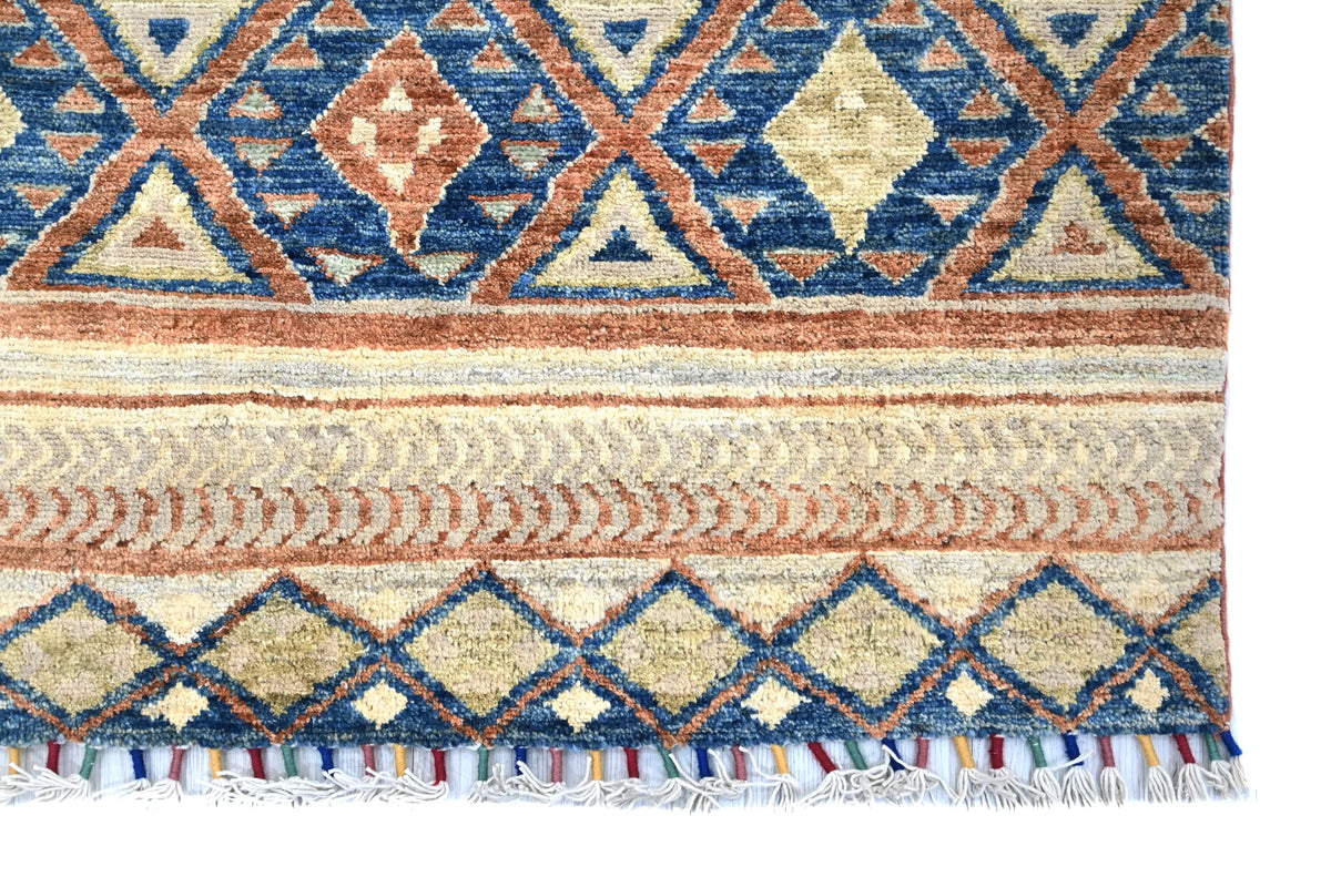 Khorjin Afghan Rug – Earth & Sky Horizon