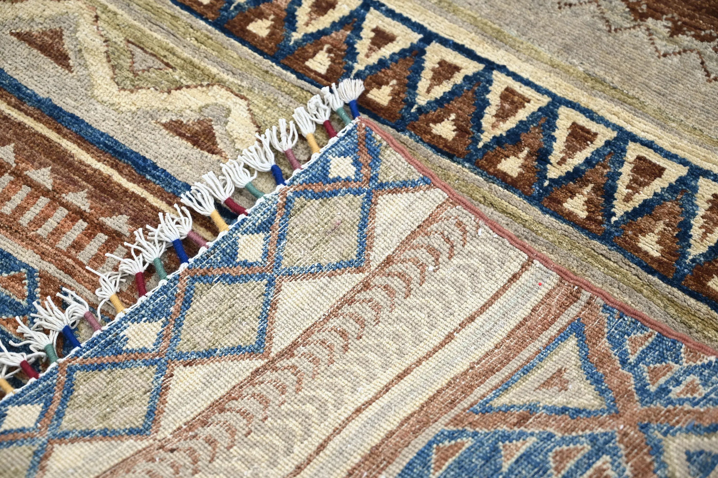 Khorjin Afghan Rug – Earth & Sky Horizon