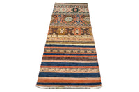 Khorjin Afghan Rug – Terracotta Mosaic
