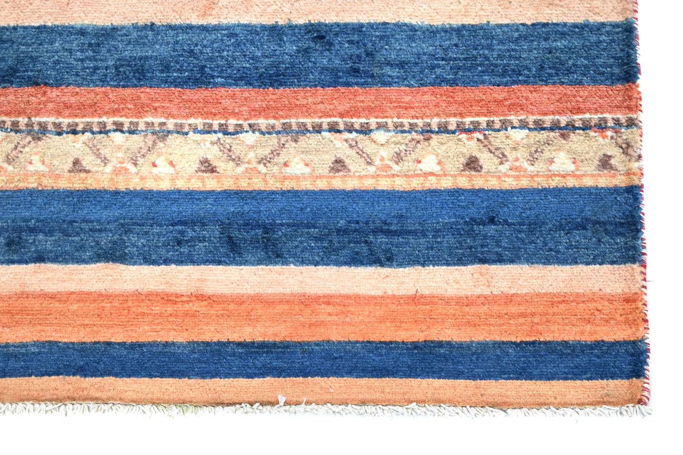 Khorjin Afghan Runner Rug – Terracotta Mosaic
