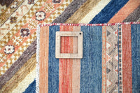 Khorjin Afghan Rug – Terracotta Mosaic