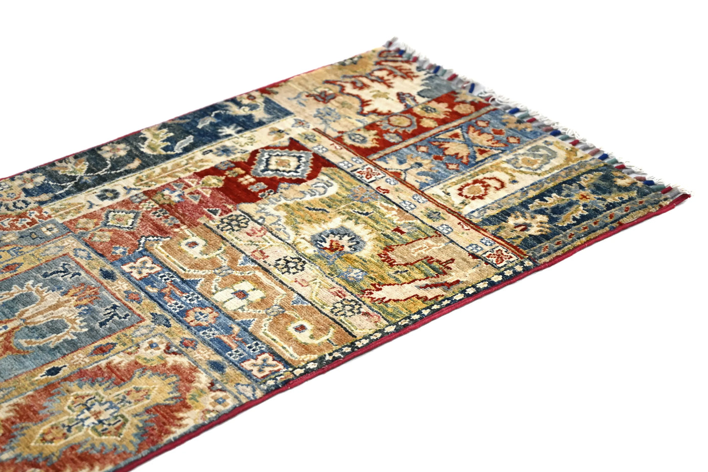 Khorjin Afghan Runner Rug – Heritage Grid